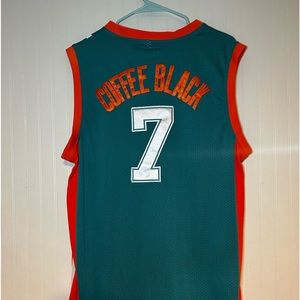 coffee black #7 jersey.